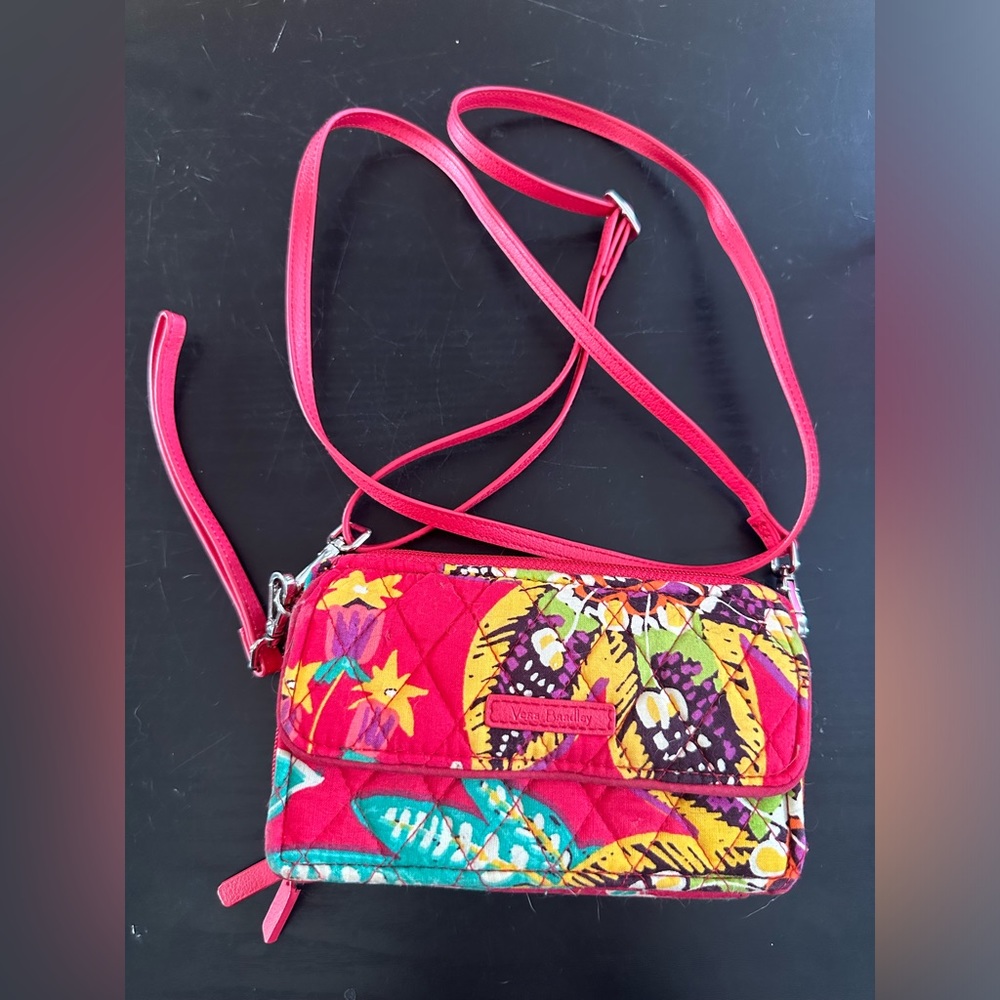 Vera Bradley crossbody wallet/wristlet